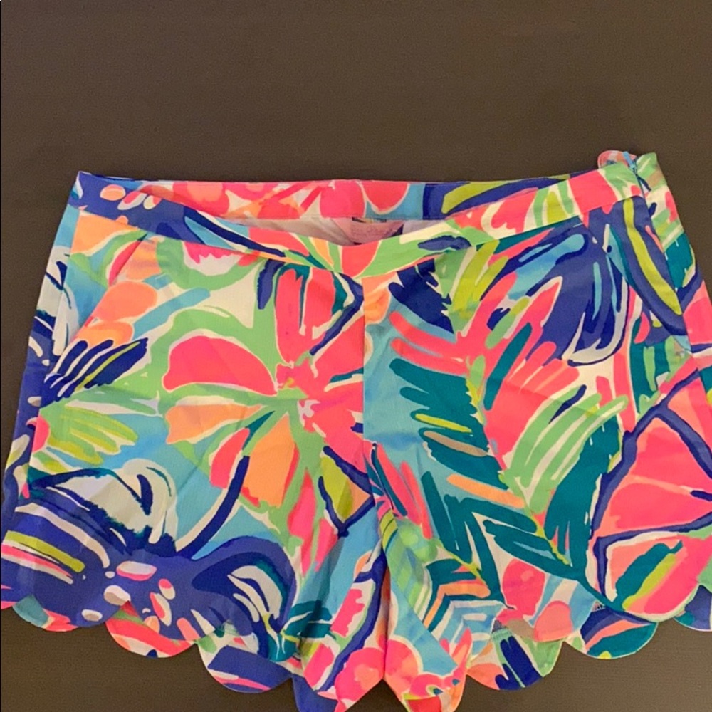 NWT Lilly Pulitzer Magnolia Shorts Exotic Garden
